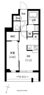 タスキプライムテラス中村橋【205号室】の間取り