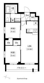 タスキプライムテラス中村橋【3階】の間取り