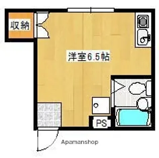 IKフラット3【1階】の間取り