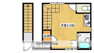 IKフラット3【202号室】の間取り