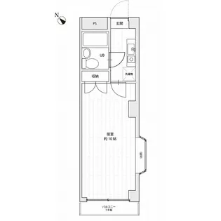 CASA DEL GLICINE【3階】の間取り