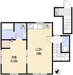 ルノン千川【2階】の間取り