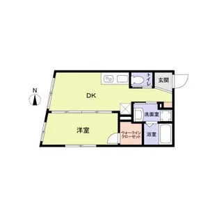 北新宿レーベル【1階】の間取り