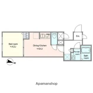 タスキSMART練馬【5階】の間取り