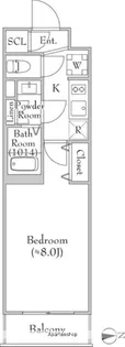 MEJIRORESIDENCE【3階】の間取り