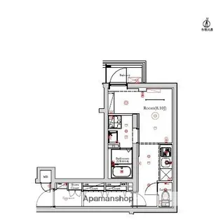 ベルシード方南町【2階】の間取り