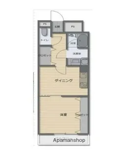 EIGHT BLD.−SUGINAMI Ⅰ−【3階】の間取り