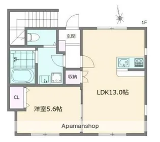 AMAN【1階】の間取り