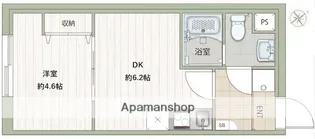 フラシア東武練馬【B105号室】の間取り