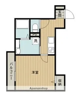 プリシアコート【1階】の間取り