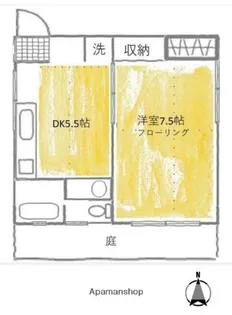 サンフラワー【1階】の間取り