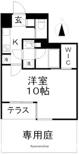 OCEANO AZUL【1階】の間取り