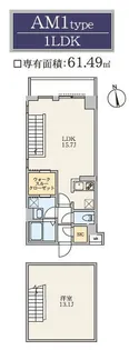 SーRESIDENCE駒場東大前【1階】の間取り