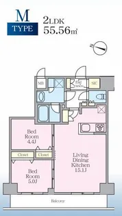 SーRESIDENCE板橋大山CLAIR【2階】の間取り