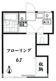 マルヨシコーポ82【102号室】の間取り