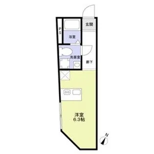 URBAN NEST 杉並【3階】の間取り