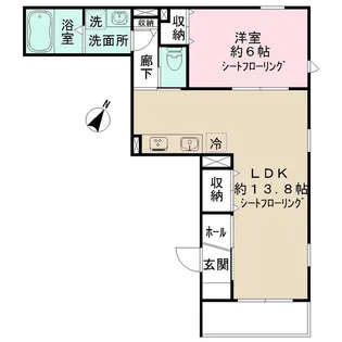 NIDO LARGO【3階】の間取り