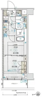 ブライズ中野哲学堂【503号室】の間取り