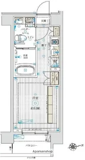 ブライズ中野哲学堂【4階】の間取り