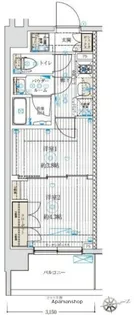 ブライズ中野哲学堂【607号室】の間取り