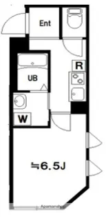 BLOOM TOWER NISHISHINJUKU【4階】の間取り