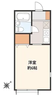 日昭ハイツ【1階】の間取り