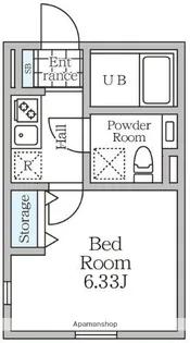 グランヴィル永福町【3階】の間取り