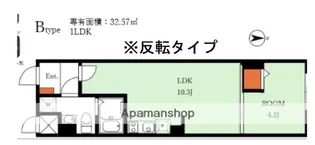 ALATO中野富士見町【2階】の間取り