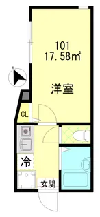 グレース練馬桜台【1階】の間取り
