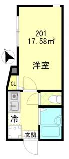 グレース練馬桜台【2階】の間取り