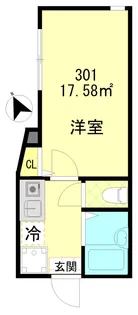 グレース練馬桜台【3階】の間取り