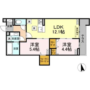 (仮称)徳丸7丁目PJ【1階】の間取り
