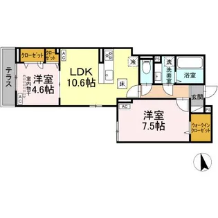 (仮称)徳丸7丁目PJ【1階】の間取り