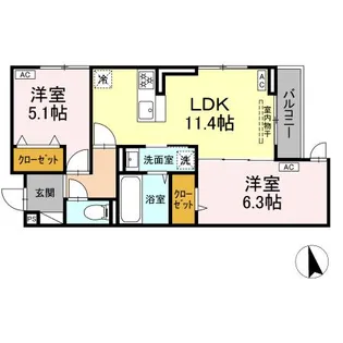 (仮称)徳丸7丁目PJ【3階】の間取り