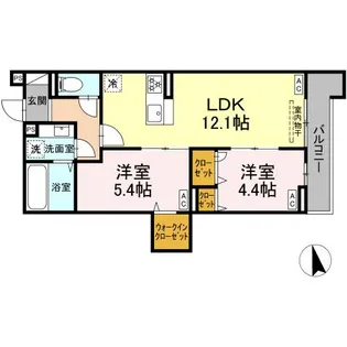 (仮称)徳丸7丁目PJ【2階】の間取り