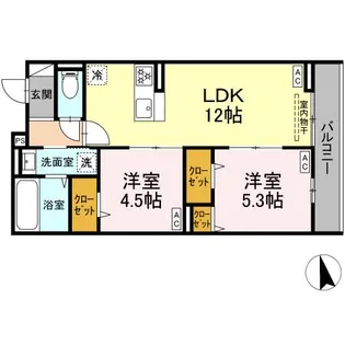 (仮称)徳丸7丁目PJ【2階】の間取り