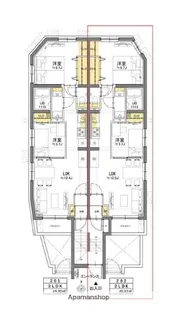 TASUKI RICHESSE SHIN−NAKANO【202号室】の間取り