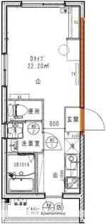 シュロス練馬高野台【5階】の間取り