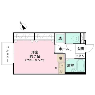 アメニティK【1階】の間取り