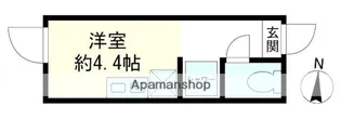 メテオール【1階】の間取り