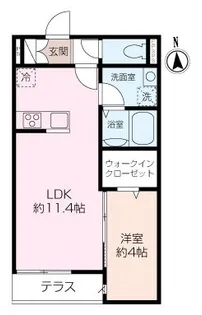 仮称ALTIRA池袋本町【1階】の間取り