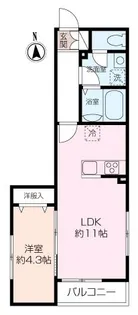 仮称ALTIRA池袋本町【2階】の間取り