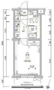 ARTESSIMO DOUX【3階】の間取り