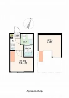 TOKYO LUMINA【2階】の間取り