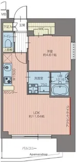 プレジオ池袋NORTH【12階】の間取り