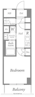 ADW RESIDENCE 西新宿【1303号室】の間取り