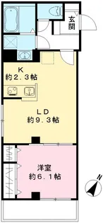 DIAMOND VALLEY ダイヤモンドバレー【202号室号室】の間取り
