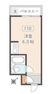 TOP三軒茶屋 第3【1階】の間取り