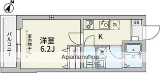 ウィールクレスト【303号室】の間取り