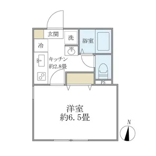 カレラコート大山【3階】の間取り